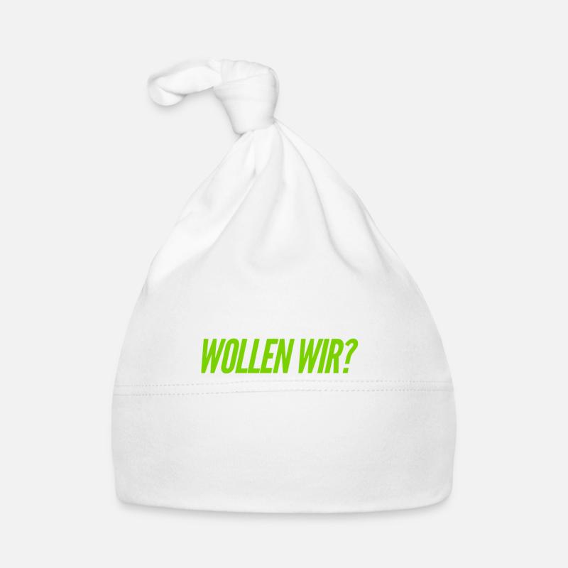 hast du Bock? Baby Bio-Mütze
