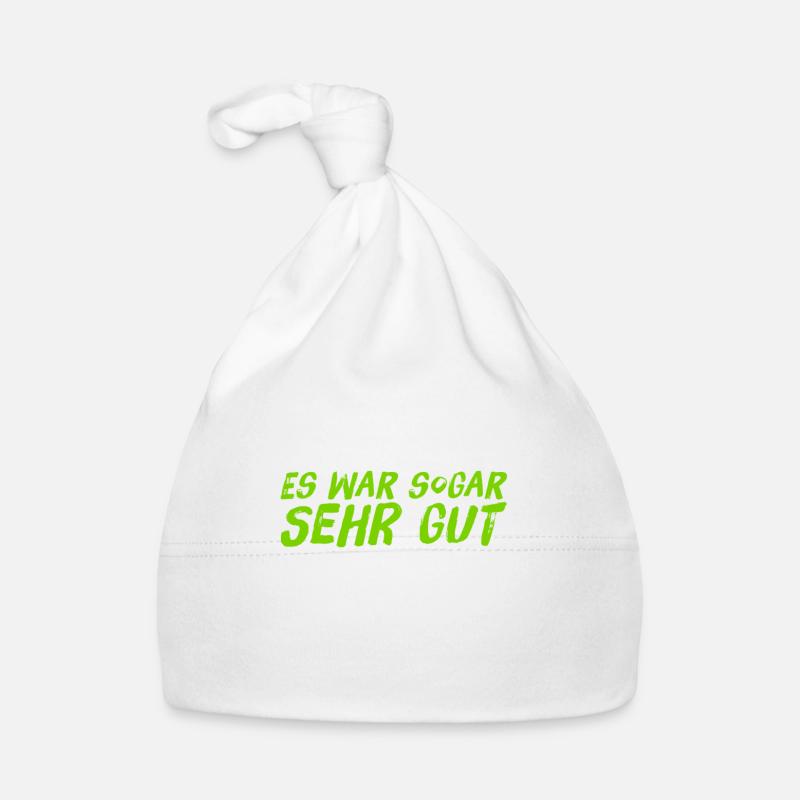 es war sogar sehr gut Baby Bio-Mütze