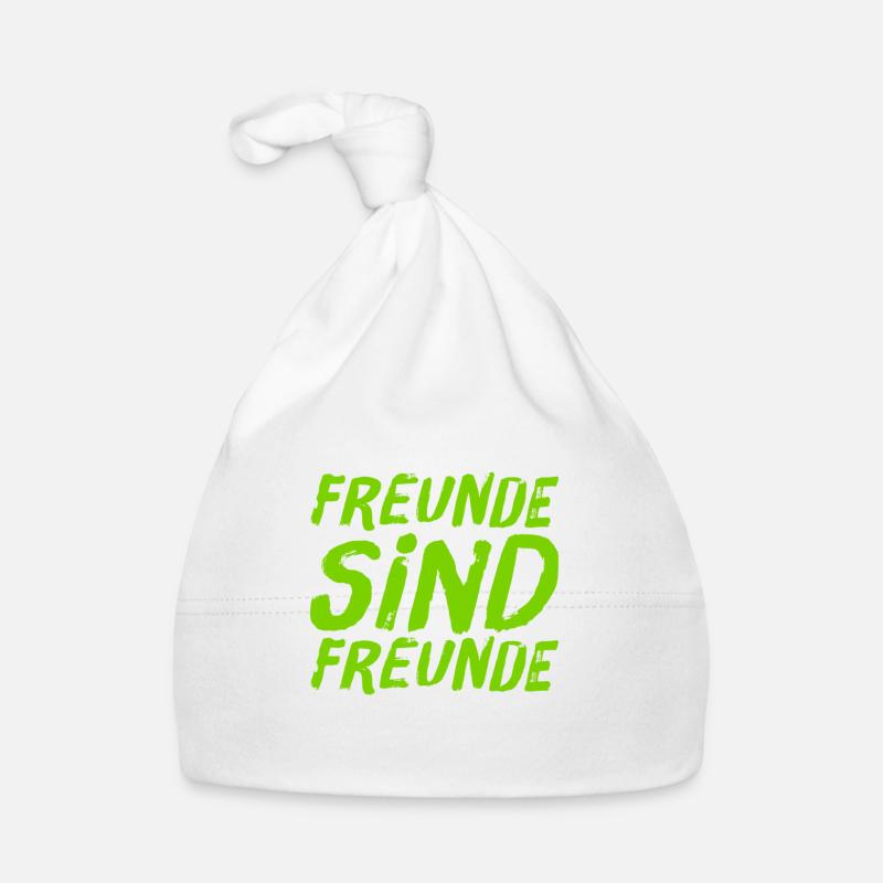 Freunde sind toll Baby Bio-Mütze