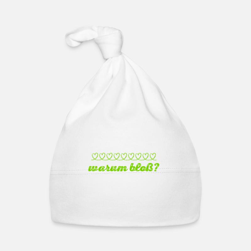 warum bloß? Baby Bio-Mütze