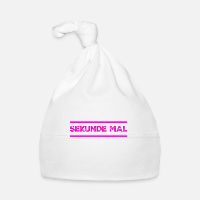 Sekunde mal Baby Bio-Mütze