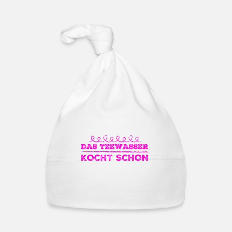 magst du Tee? Baby Bio-Mütze