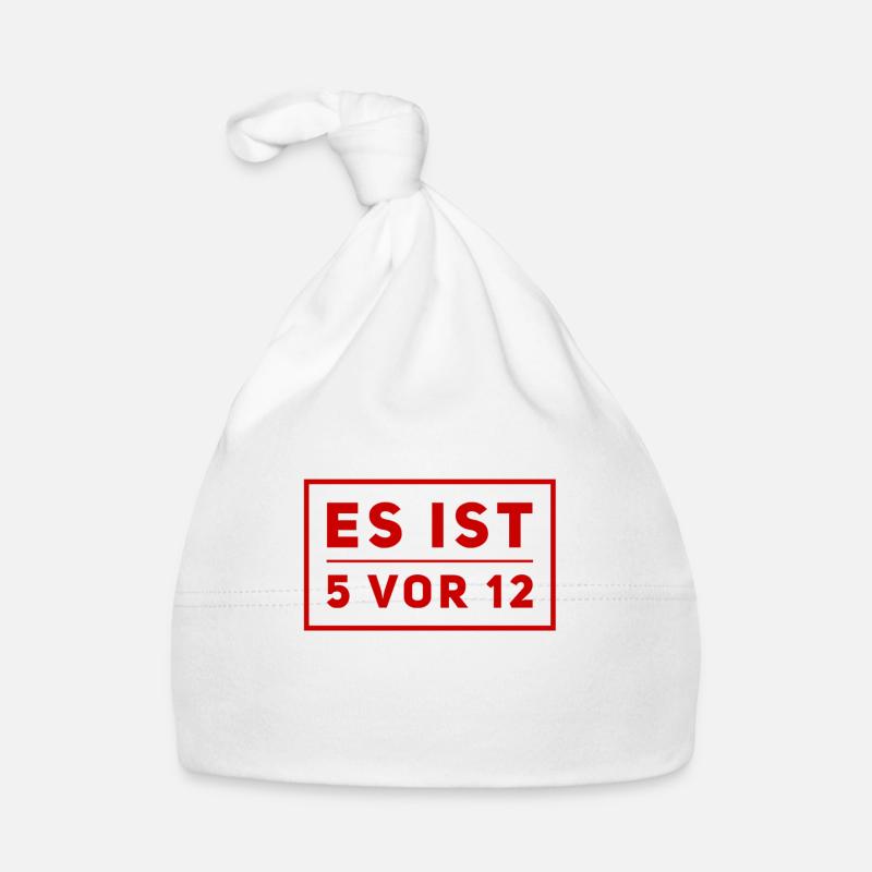 5 vor 12 Baby Bio-Mütze