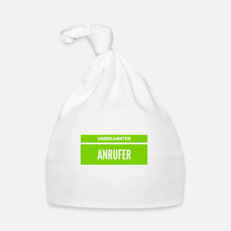 wer ruft da an? Baby Bio-Mütze