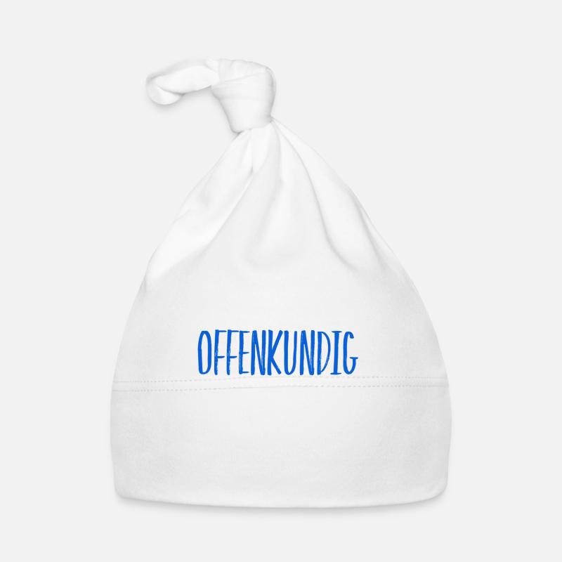 offensichtlich Baby Bio-Mütze