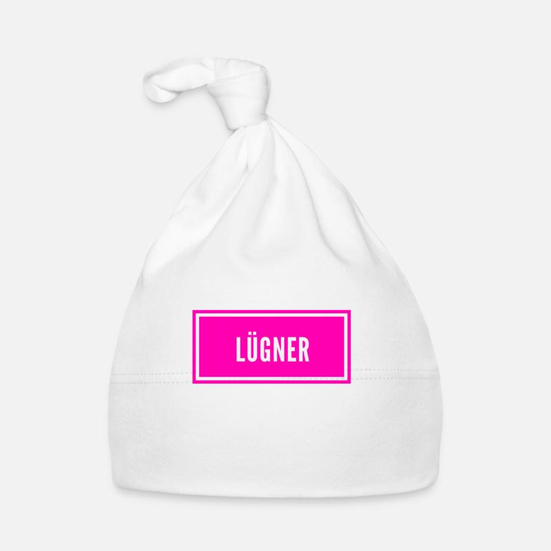 so sieht ein Lügner aus Baby Bio-Mütze