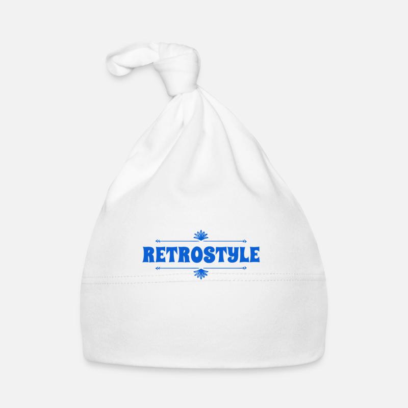 ich mag es retro Baby Bio-Mütze