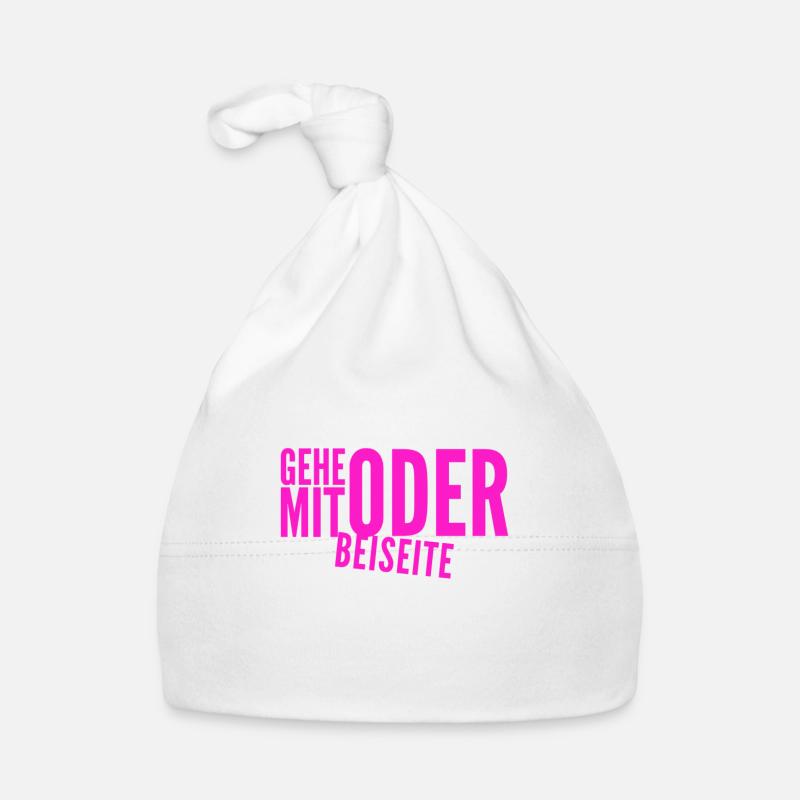 kommst du mit oder nicht? Baby Bio-Mütze