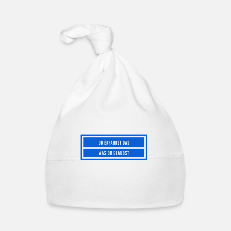 achte auf deinen Glauben Baby Bio-Mütze