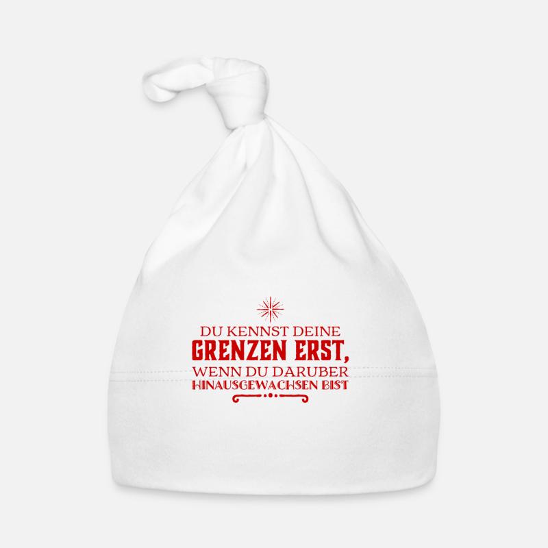 Grenzen überwinden Baby Bio-Mütze