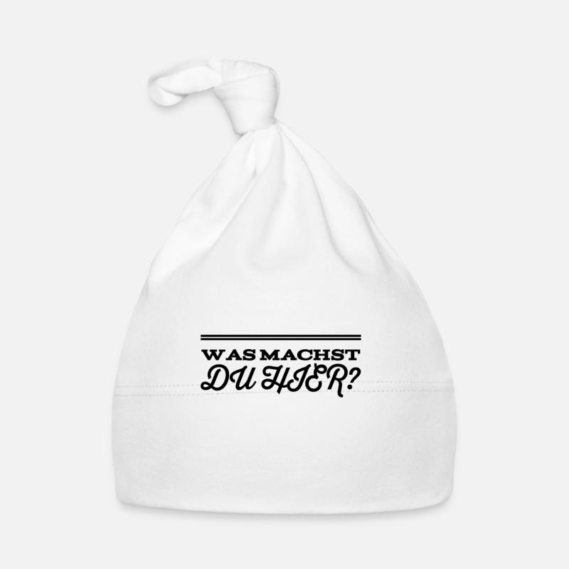 du hier? Baby Bio-Mütze