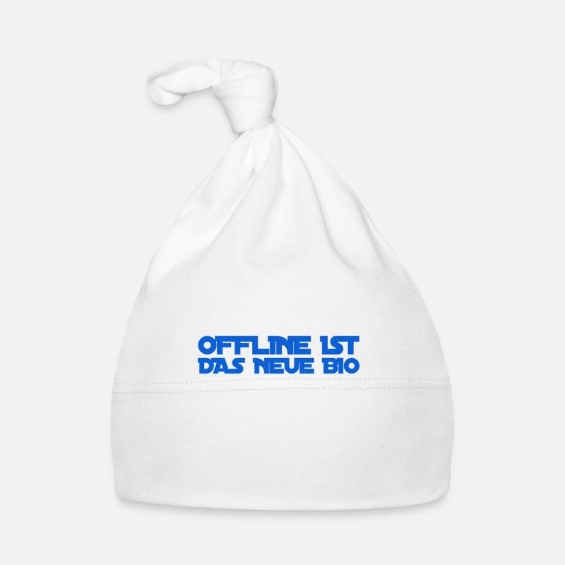 offline geht immer Baby Bio-Mütze