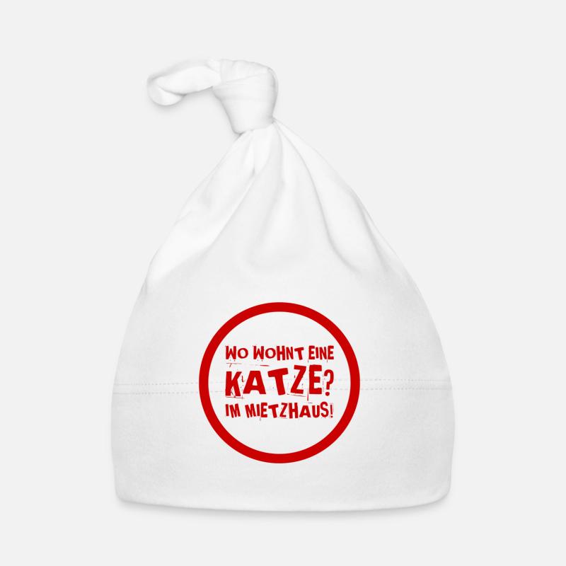 Mietzhaus Baby Bio-Mütze