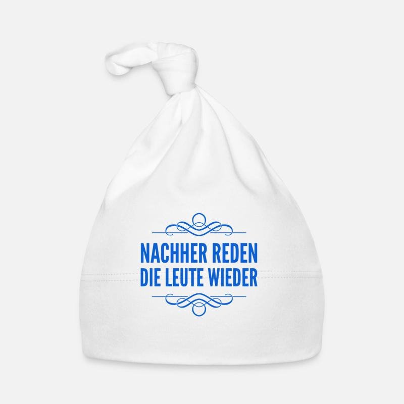 die Leute reden wieder Baby Bio-Mütze