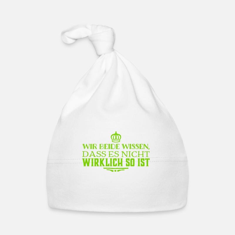 es ist anders als es scheint Baby Bio-Mütze