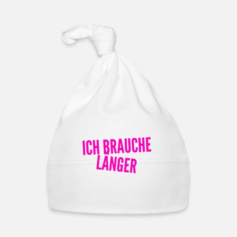 ich nehme mir die Zeit Baby Bio-Mütze