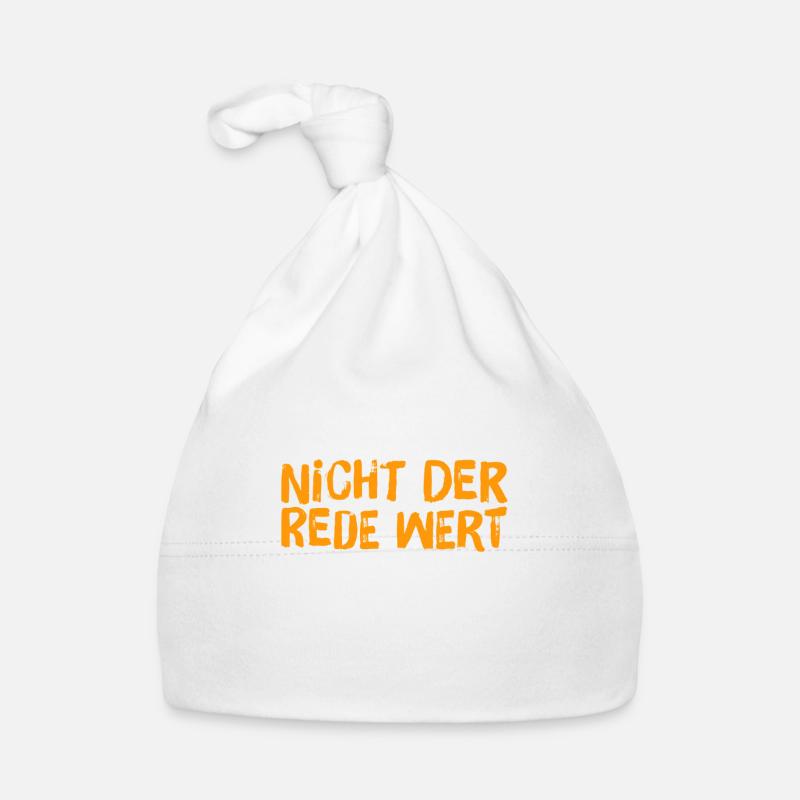 nicht der Rede wert Baby Bio-Mütze