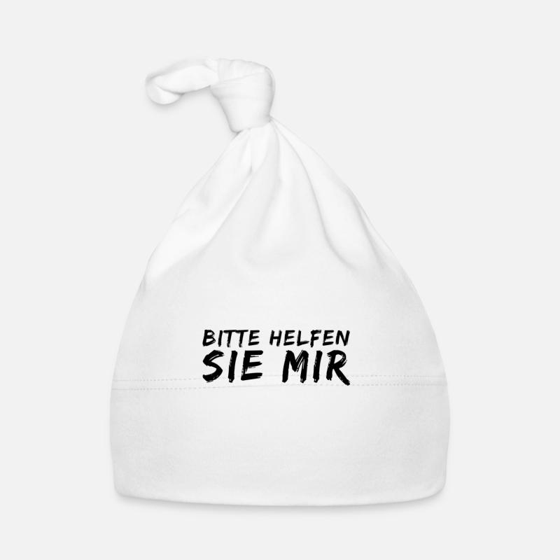 auf der Suche nach Hilfe Baby Bio-Mütze