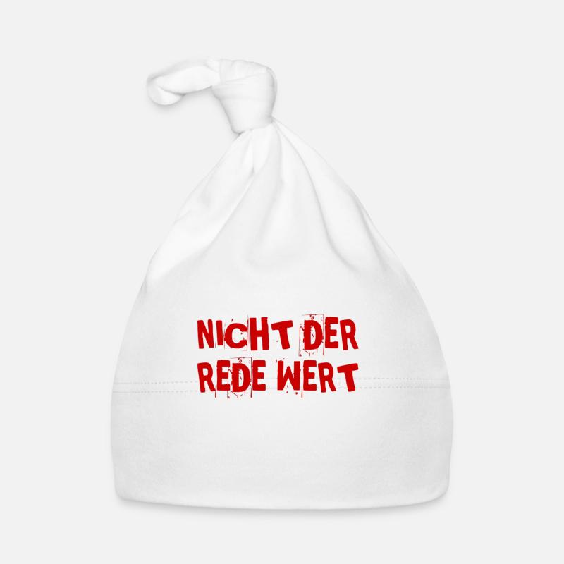 dazu sage ich nichts Baby Bio-Mütze