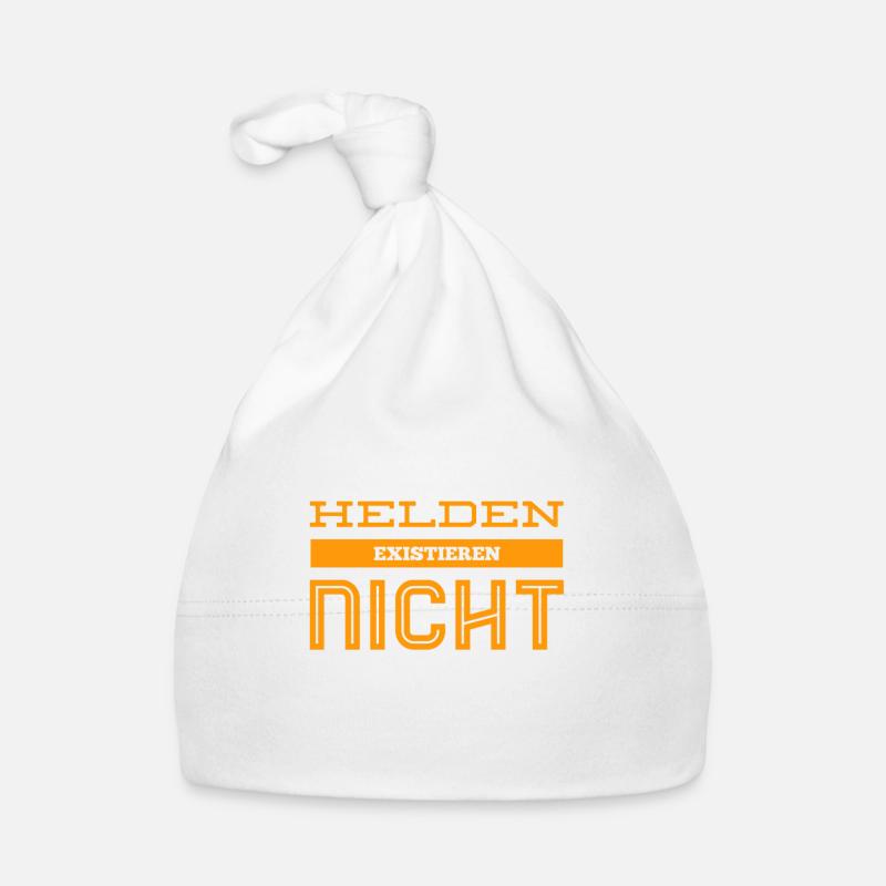 Helden existieren nicht Baby Bio-Mütze