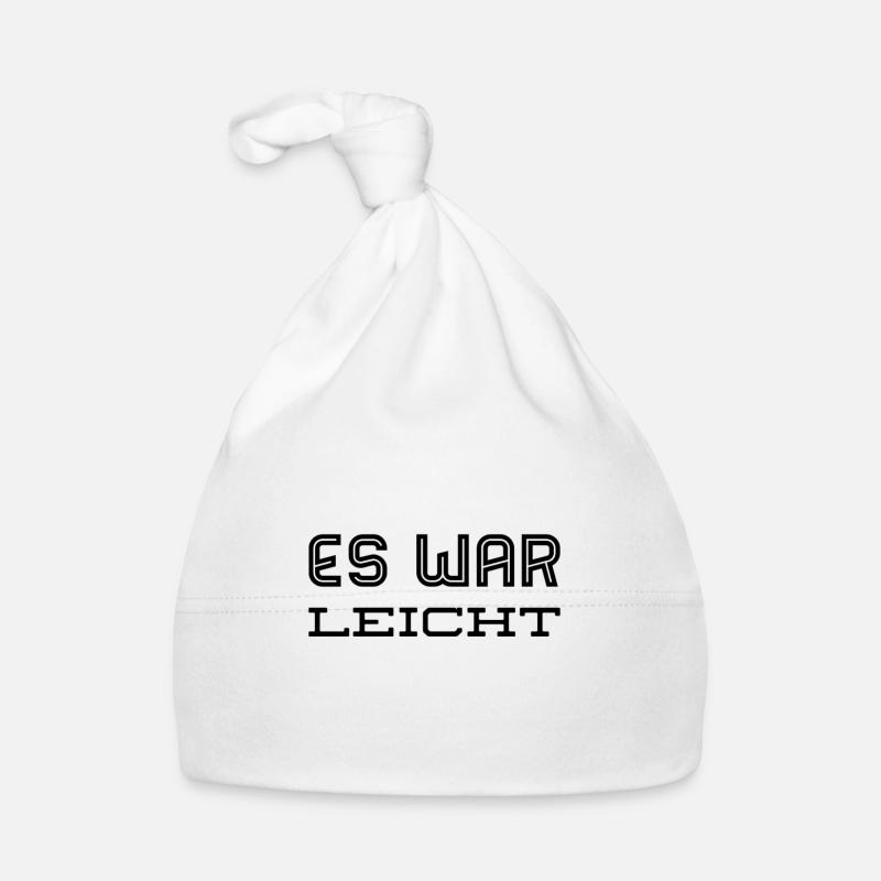 es war leicht Baby Bio-Mütze