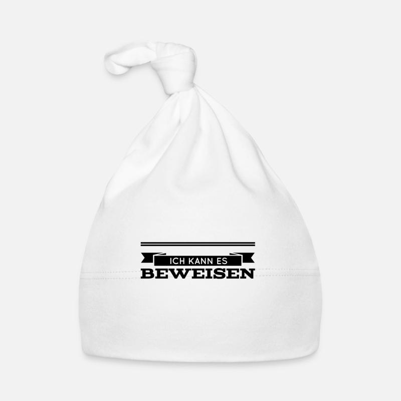 hier ist der Beweis Baby Bio-Mütze