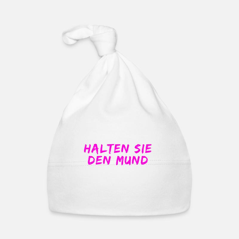 schweigen Sie Baby Bio-Mütze