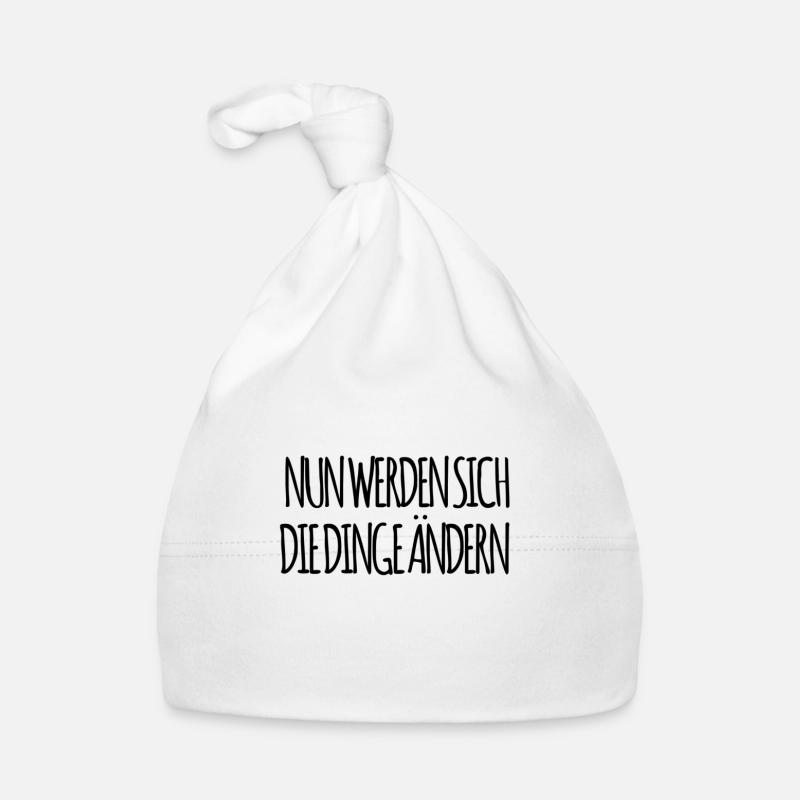 die Veränderung wird kommen Baby Bio-Mütze