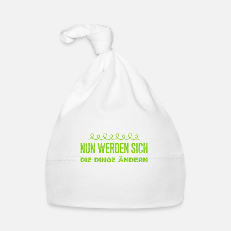 es geht voran Baby Bio-Mütze
