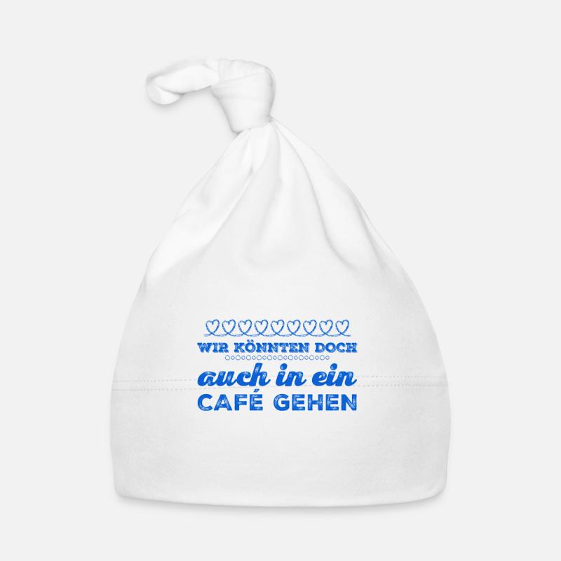 ab ins Cafe Baby Bio-Mütze