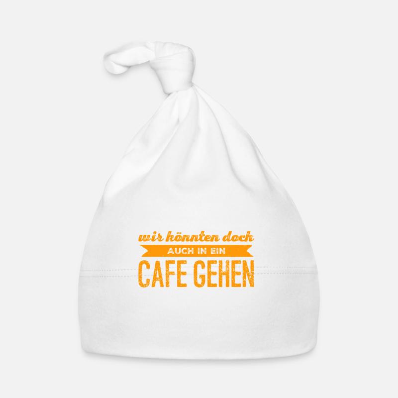 Lust auf einen Kaffee? Baby Bio-Mütze