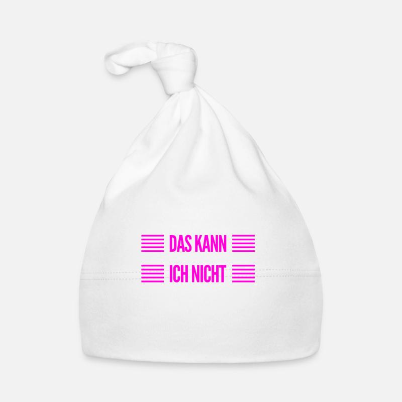 so sieht ein Nichtskönner aus Baby Bio-Mütze