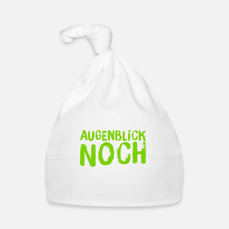 warte kurz Baby Bio-Mütze