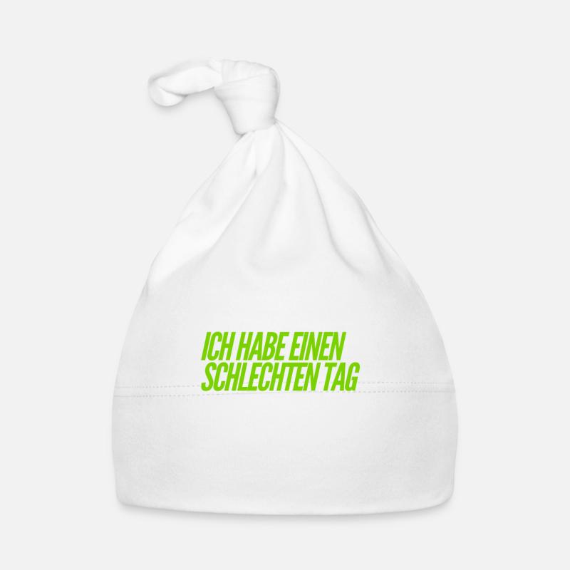 miese Stimmung Baby Bio-Mütze