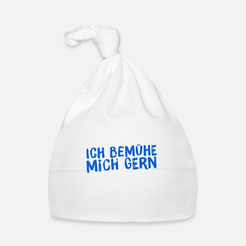 ich bemühe mich Baby Bio-Mütze