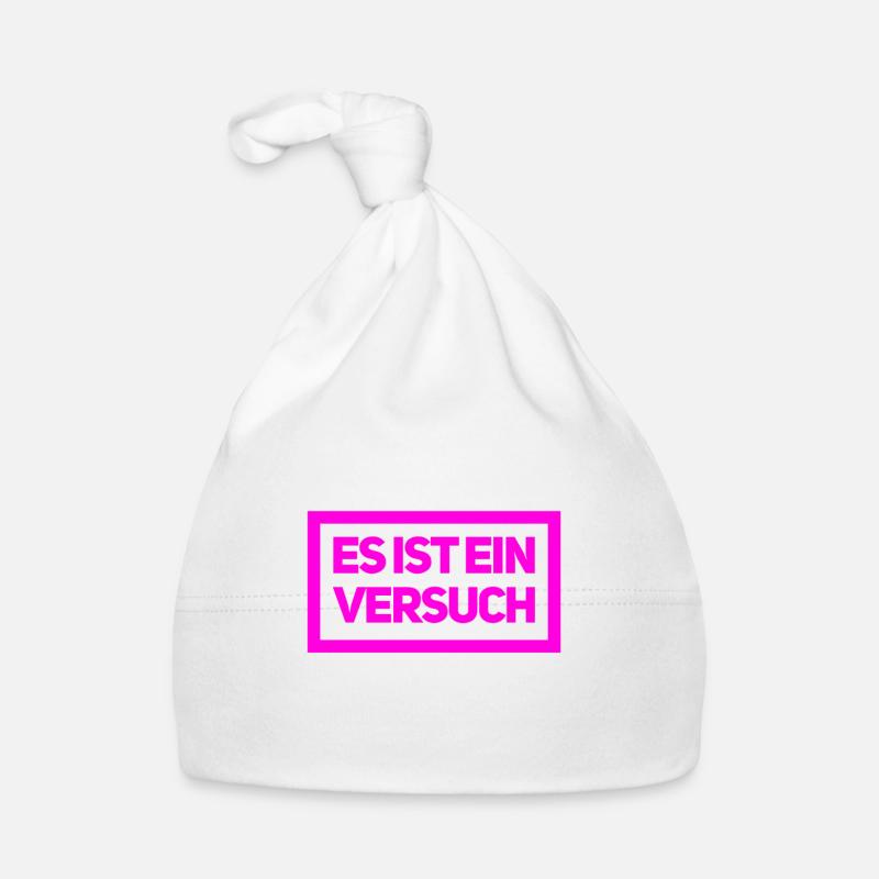 ein Versuch ist es wert Baby Bio-Mütze
