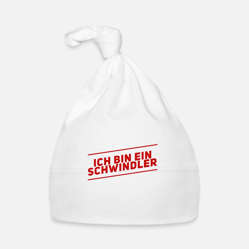 ich schwindele gern Baby Bio-Mütze