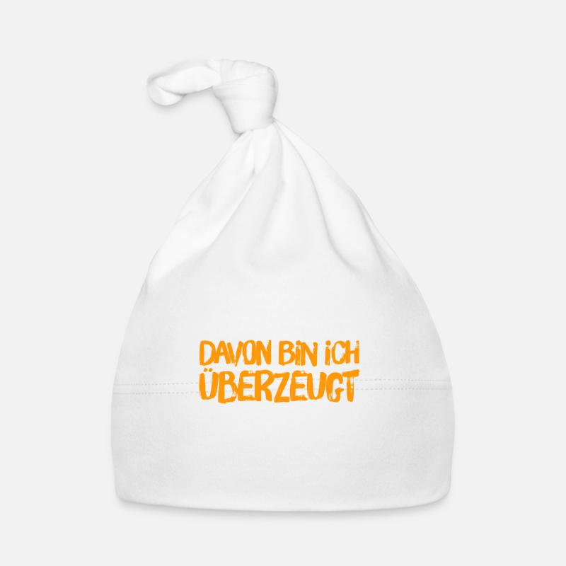 ich bin mir sicher Baby Bio-Mütze