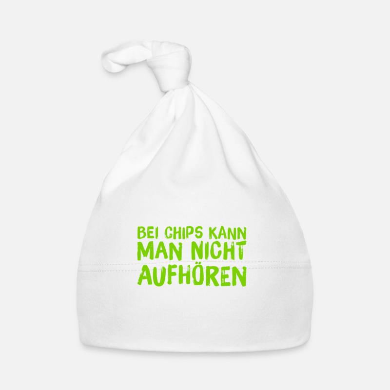 Chips gehen immer Baby Bio-Mütze