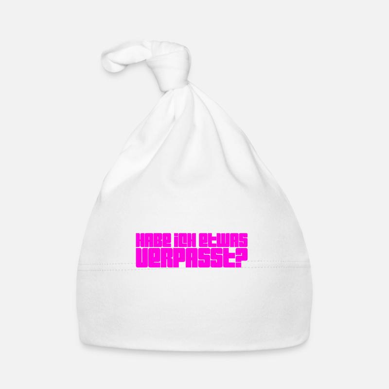 Wurde etwas verpasst? Baby Bio-Mütze