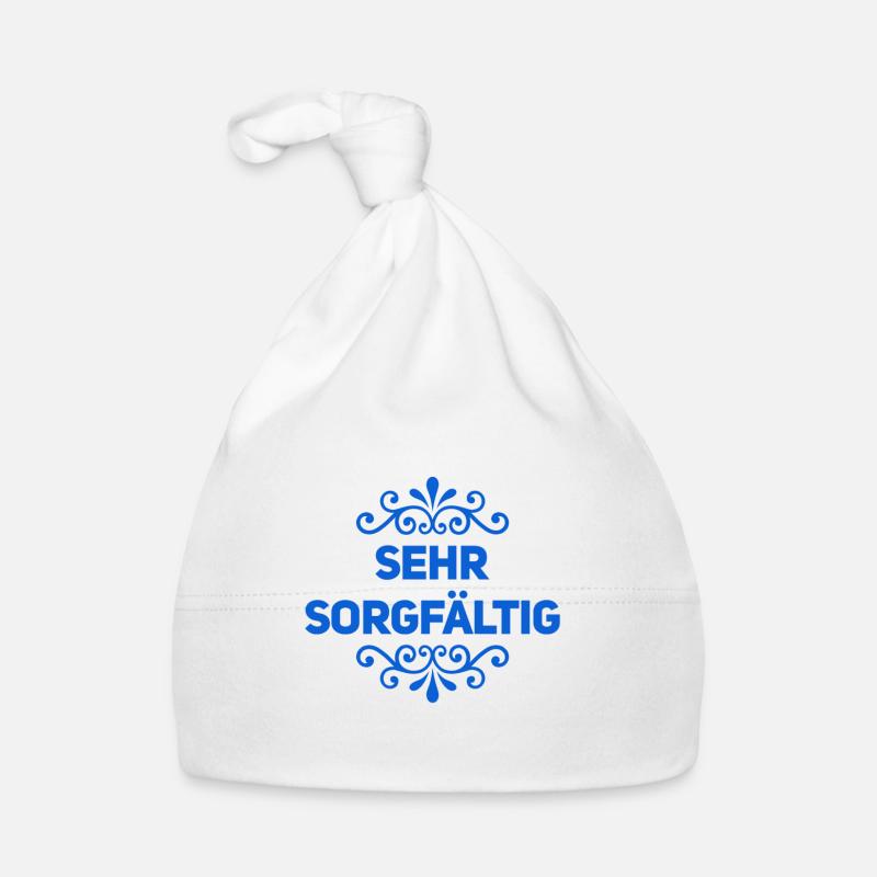 ich mag es sorgfältig Baby Bio-Mütze