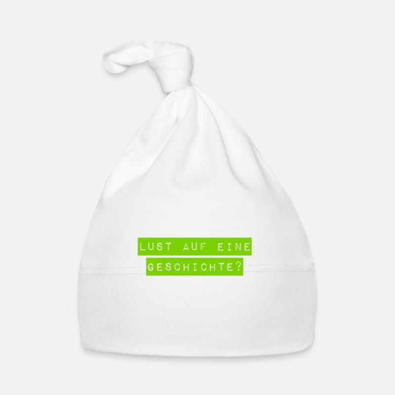 Soll ich eine Geschichte erzählen? Baby Bio-Mütze