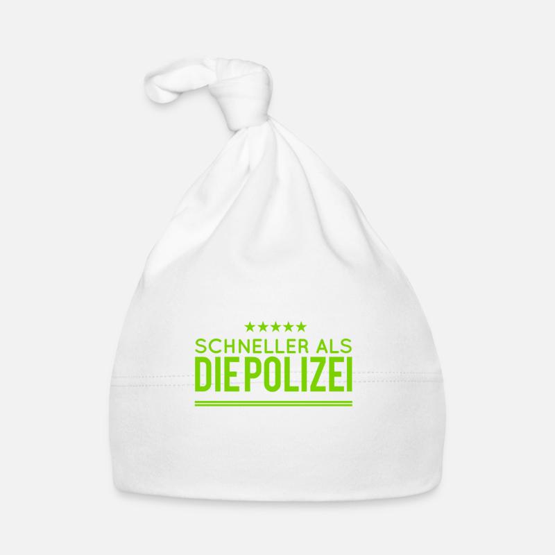 die Polizei abhängen Baby Bio-Mütze