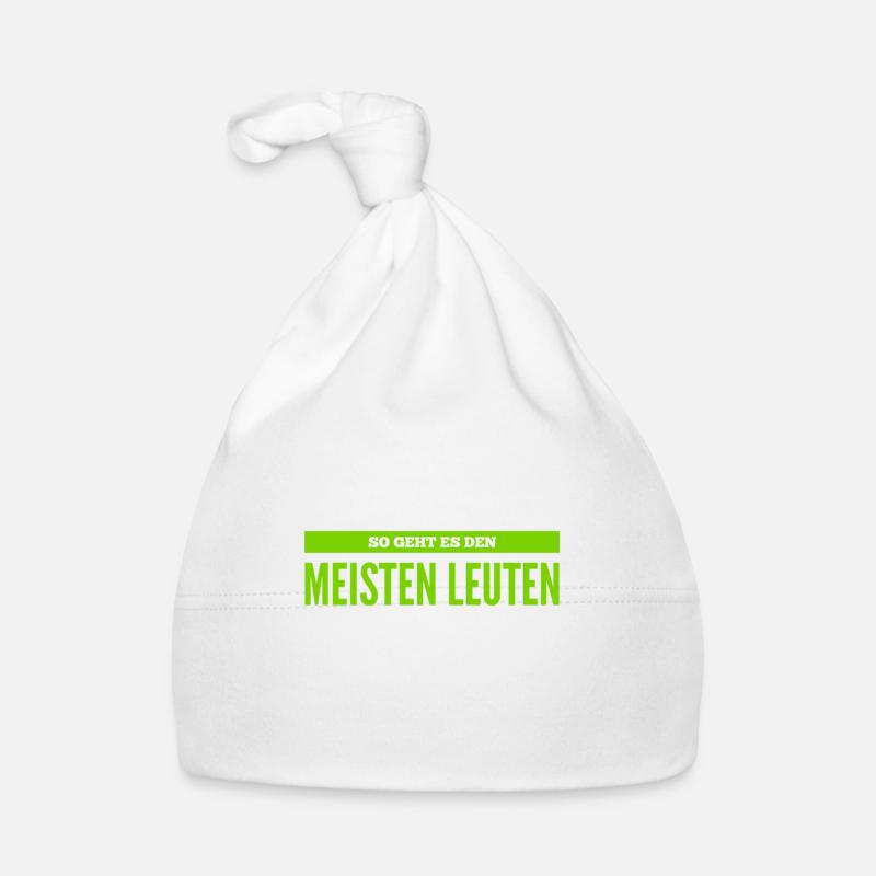 So geht es einer Menge Menschen Baby Bio-Mütze