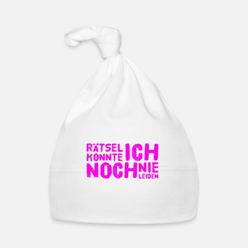 bloß keine Rätsel Baby Bio-Mütze