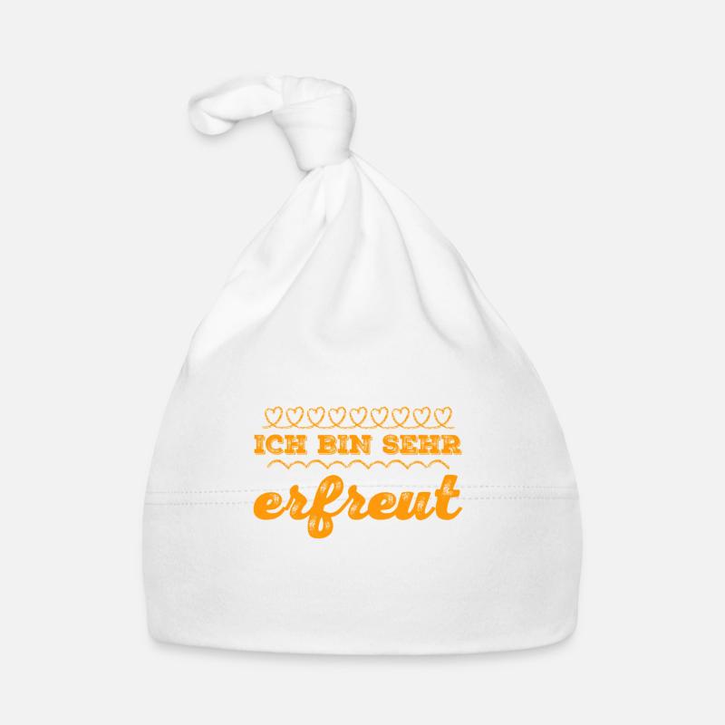 die Freude ist auf meiner Seite Baby Bio-Mütze