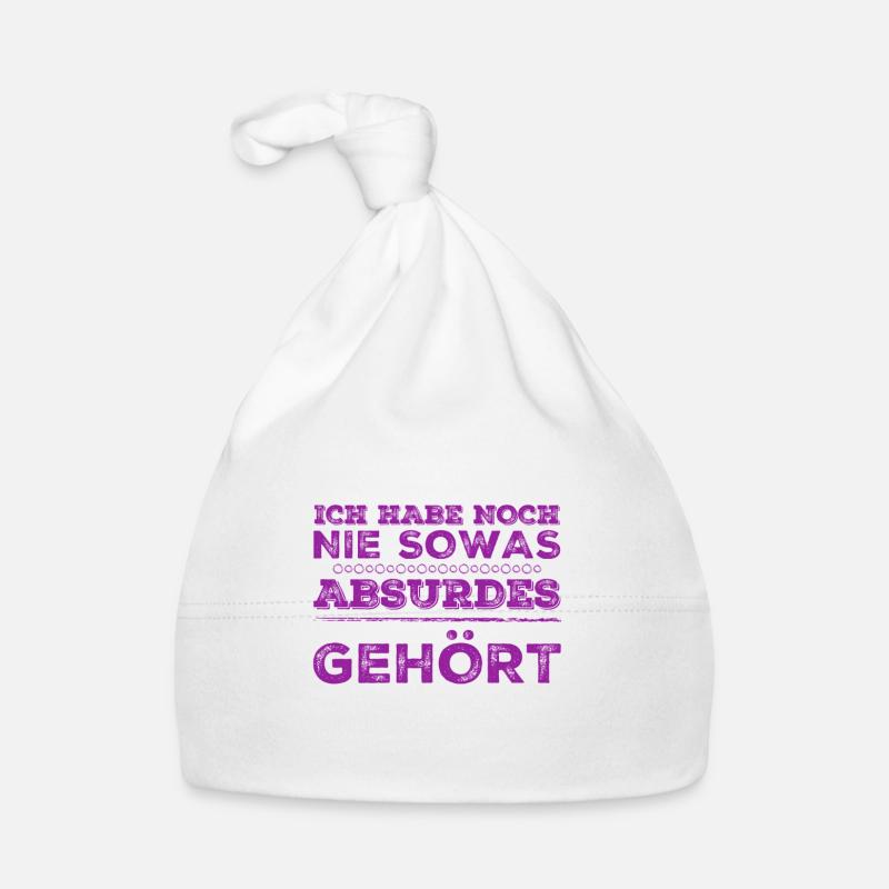 einfach nur Unsinn Baby Bio-Mütze