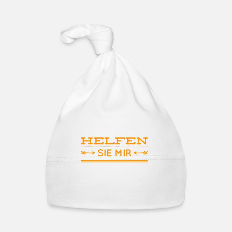 Hilfe geht immer Baby Bio-Mütze