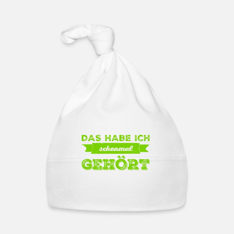 das kenn ich doch Baby Bio-Mütze