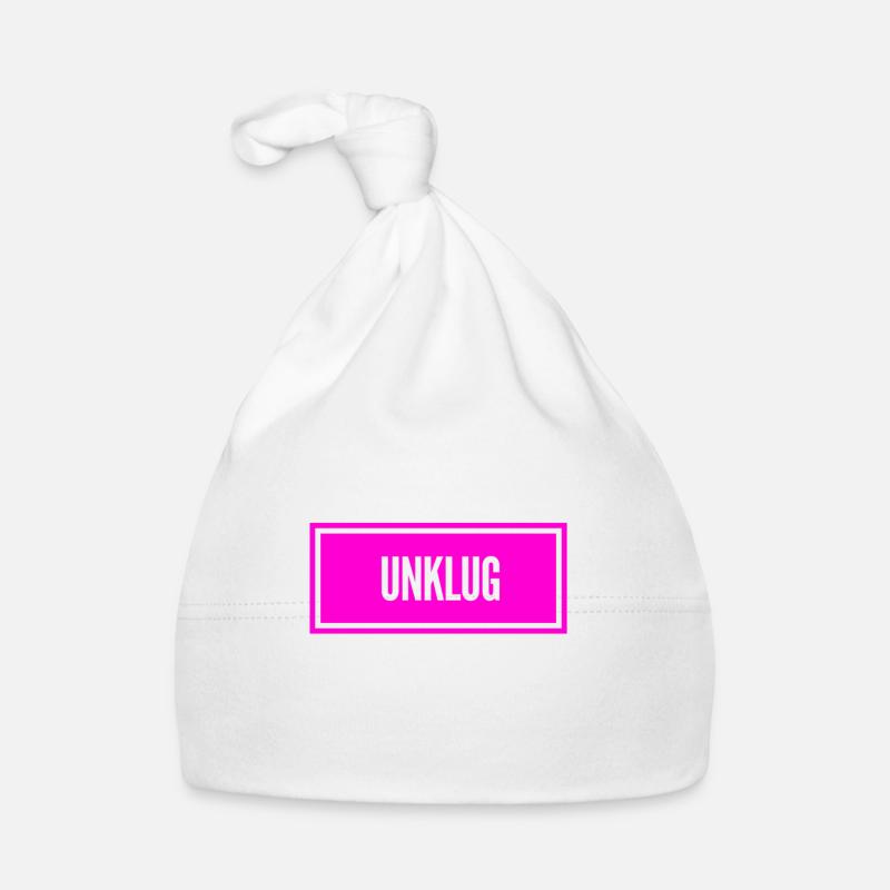 das war dumm Baby Bio-Mütze